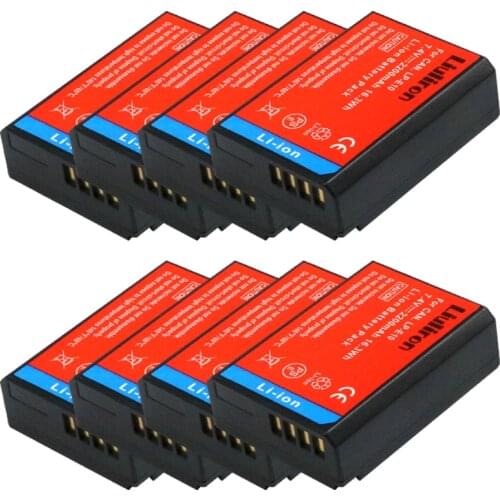 Wholesale 8pcs bateria LP-E10 LP E10 LPE10 Battery for Canon EOS 1100D 1200D 1300D Kiss X50 X70 X80 Rebel T3 Batteries