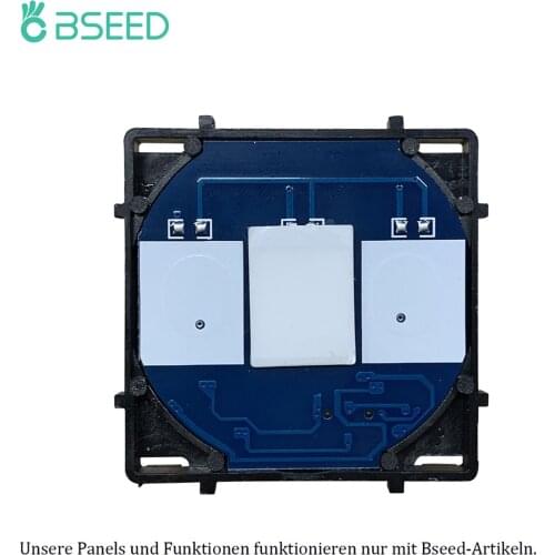 Bseed The Base Of Touch Switch EU Standard 1 Gang 2 Gang 3 Gang Switch Without Glass Panel DIY Part