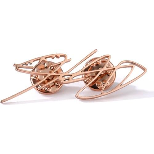 Custom Name Brooch Name Pin Gold Handwriting Signature Any Name Brooches Pins Gold Label Pin alfileres con nombre personalizado