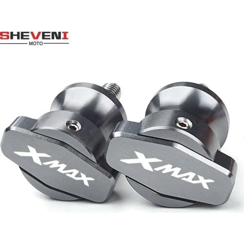 6MM Motorcycle accessories Swingarm Spools sliders M6 stand screws For YAMAHA X MAX XMAX 125 200 250 300 400 X-MAX all years