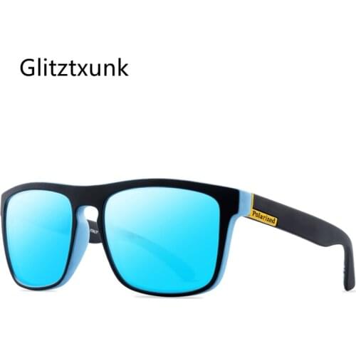 Polarized Sunglasses Mens Square Men Driving Shades Sun Glasses For Male Retro Fashion Luxury Women Brand Designer UV400 Gafas