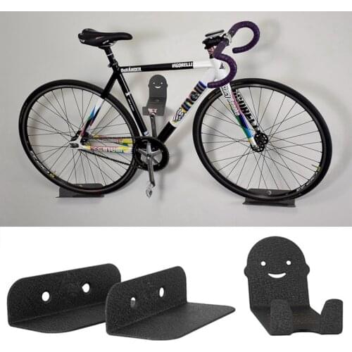Bicycle Parking Racks Bicycle Pedal Wall Mount Hanger Stands Steel Wall Stand Holder Mount Storage MTB Bike Bicycle Accessories