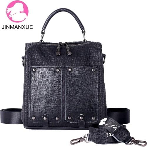 High Quality Leather Female Handbags Luxury Multifunctional Ladies Crossbody Casual Shoulder Bags For Women Travel Satchel