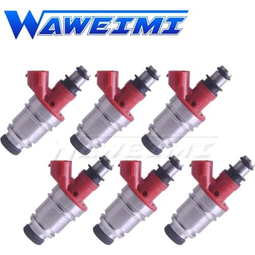 WAWEIMI 6pcs Brand new Fuel Injector JSEJ-5 Tested High quality fuel injector for car replacement nozzle