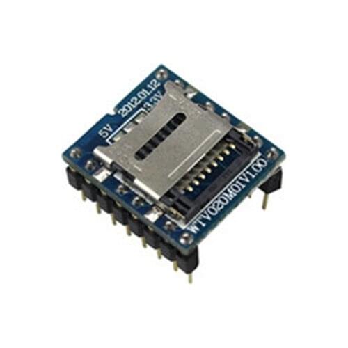 WTV020 WTV020-SD WTV020SD-20SS Mini SD Card MP3 Sound Module voice module