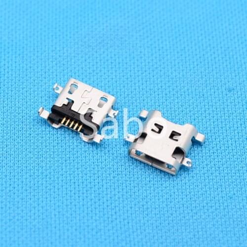 10pcs Micro USB 5pin B type Female Connector For Mobile Phone Micro USB Jack Connector 5 pin Charging Socket