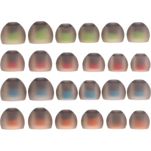 3 Pairs (S/M/L) Soft Silicone Replacement Eartips Earbuds For Earphone Headphone dropship