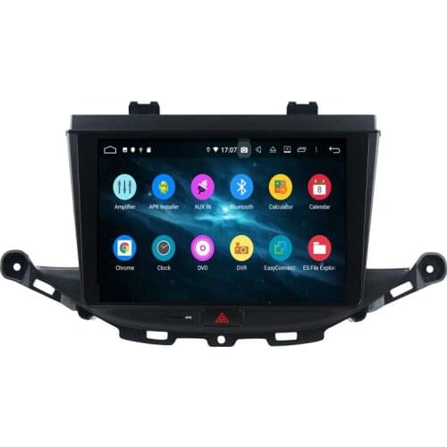 9" Android 9.0 PX6 Car Radio For OPEL ASTRA K 2016-2017 Car Audio Stereo 6 Core Multimedia 1 Din 4+64G DVD Player 1024*600 DSP