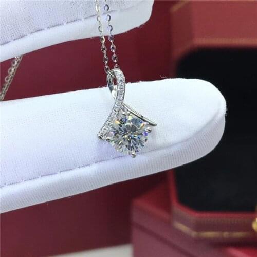 Huitan Newly Designed Women Necklace Silver Color Chain with Brilliant CZ Stone Bling Bling Wedding Engagement Jewelry Wholesale