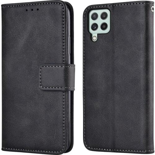 Leather Wallet Case For Samsung Galaxy A22 4G 6.4'' Cover Phone Bag For Samsung A22 A 22 Case Phone Cases