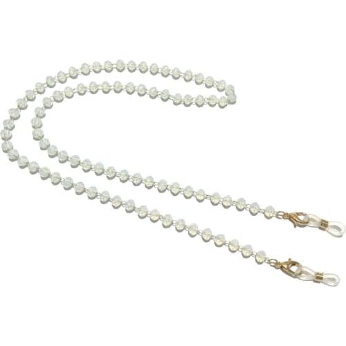 Mask Chains Fashion Acrylic Bead Reading Glasses Neck Strap Chains Eyeglasses Necklace Metal Sunglasses Cord Lanyards For Women