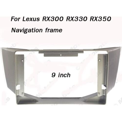 For Lexus RX300 RX330 RX350 Navigation frame Audio host modified panel original car CD modified Android navigation box