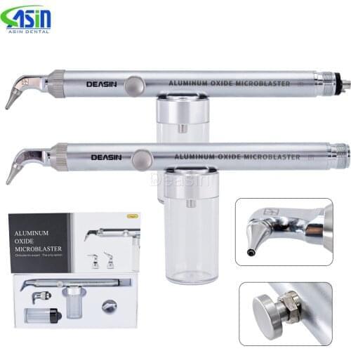 DEASIN Dental Air Polisher Abrasion Microetcher Sandblasting Sandblaster Teeth Polishing Air Prophy 2/4Holes B2/M4 More Types