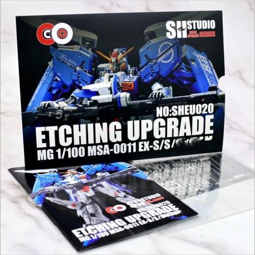 SH Studio Refitting Suite of Etching upgrade for MG 1/100 MAS-0011 EX-S/S Gundam model Mobile Suit kids toys