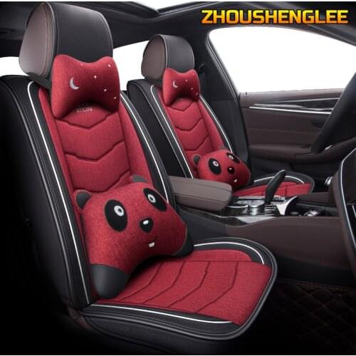 ZHOUSHENGLEE car seat covers for haval f7 h6 h4 nissan teana j31 geely emgrand x7 toyota corolla e150 seat cover cars