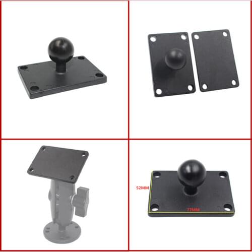 1 Inch Ball Head Base Adapter GPS Navigation Bracket for Phone Holder