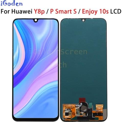 6.3" For Huawei Y8p 2020 LCD AQM-LX1 Y8P Display Touch Digitizer Screen Assembly For Huawei P Smart S LCD Display Replacement