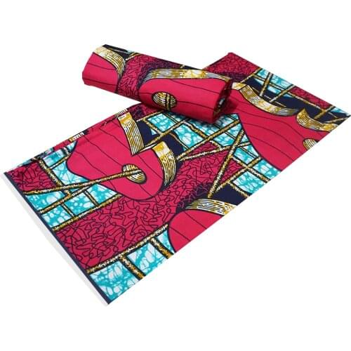 Authentic African Wax Print Ankara Style Ghana Wax Fabric Printed African Nigerian Wax Fabric Cotton
