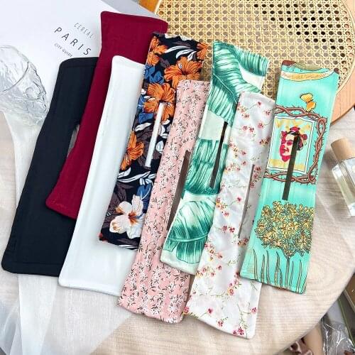 Korean Maker Bow Twist Tool Floral Print Hair Clips Hairband Braiding Tool Print Hairpin Colorful Twist Braider Hair Accessories