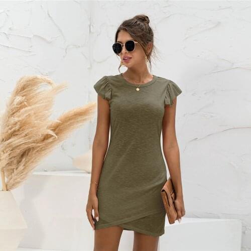 LAMLKKY Pink Summer Dresses