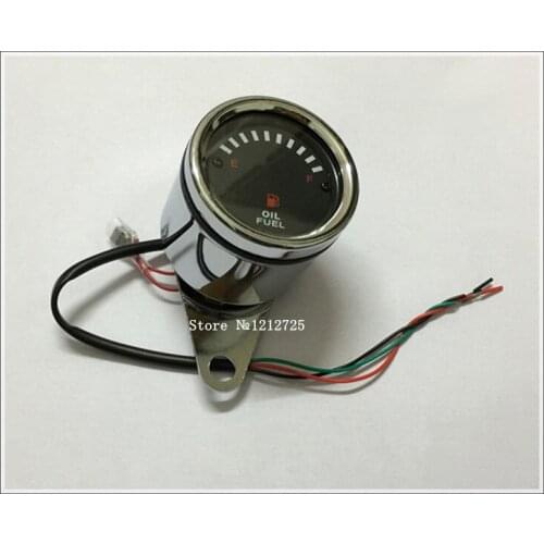 Motorcycle instrument Refit Universal Oil meter Oil signal meter moto oil meter