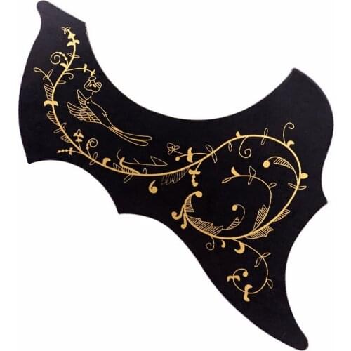 2 X Guitar Pickguard Self-adhesive Pickguard Impact Protection For Acoustic Guitar Western Guitar Concert Guitar