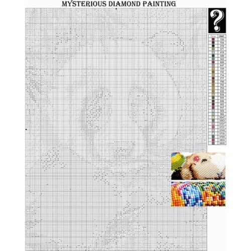 New Mysterious Diamond Painting Full Drill Mosaic Art Of Rhinestones Custom Diamond Embroidery Diy Cross Stitch Home Decor Gift