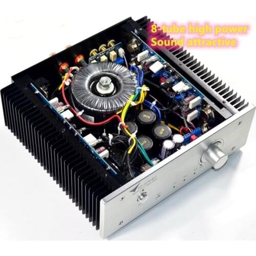 New product NEW DIY power amplifier for gold sealing tube of AM-80 refer to KSA-50 fancier HiFi power amplifier Class A/Class AB