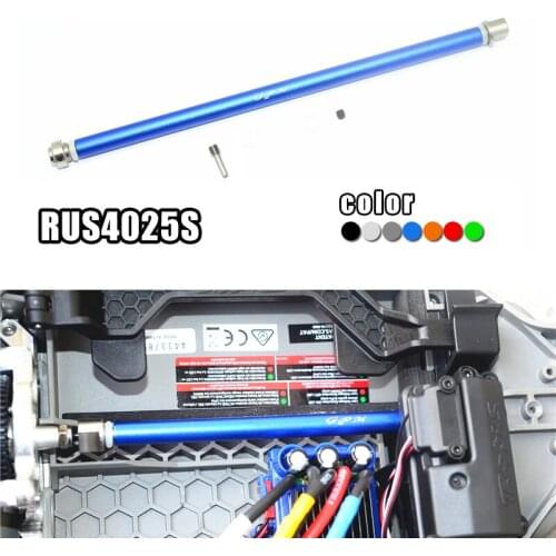 GPM TRAXXAS 1/10 RUSTLER 4X4 VXL 67076-4 Upgrade Accessories Stainless steel head + metal barrel middle drive