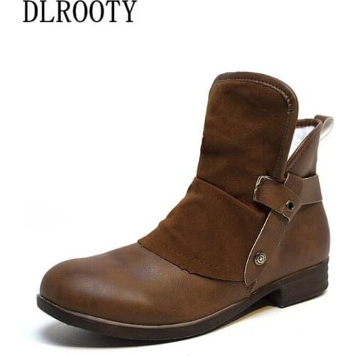 Women Snow Boots Ankle Winter Warm Martin Short Plush Outdoor Female Casual Shoes Flats Fashion Platform Round Toe Zip Big Size