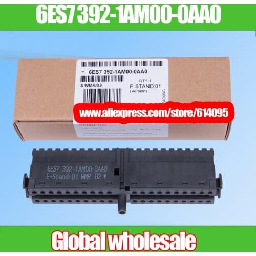 1pcs 40-pin front connector compatible for Siemens S7-300 and 300V module front connector / 6ES7 392-1AM00-0AA0