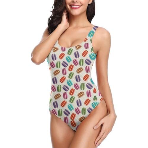Promo women sexy Bikinis Swimsuit Macaron Country bathing suit SwimSuit Novelty Swimwear