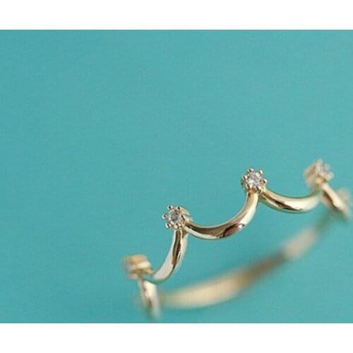 Blovemoon Women's Gold Rings