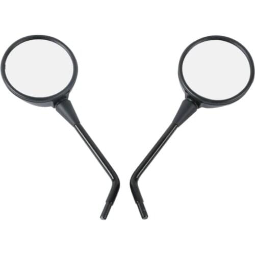 Motorcycle 8mm Side Rear View Glass Mirrors For BMW R1200 GS Adventure 2007-2008 Black