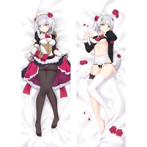 Genshin Impact Noelle Cosplay Dakimakura Pillow Case Hugging Body