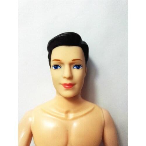 Two Pcs Popular Boyfriend Prince Ken Male Doll Head For Ken Doll For Barbie Boyfriend Doll Accessories