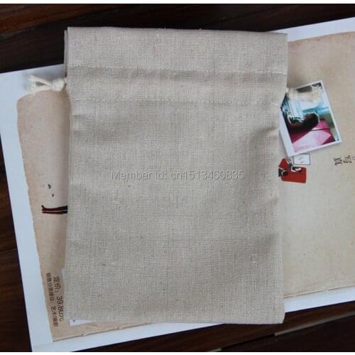 100pcs/lot CBRL jute bags, jute pouch, flax pouch for toiletry/jewelry/PC parts,Various colors,size customized,wholesale