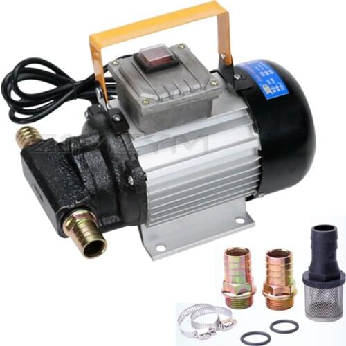 220V 750W Electrical Self-priming Gear Oil/diesel Oil Transport Pump Oil Filling Machine 50-70L Hydraulic Oil Pumping Pump