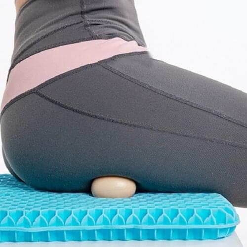 Gel Seat Cushion Orthopedic Office Chair Cushion Support Waist Back Cushion Car Seat Hip Massage Pad Lncludes Cushion Cove