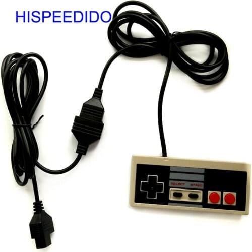 HISPEEDIDO 10 sets/lot NEW replacement for Nintendo NES Controller + extension cable for nes console