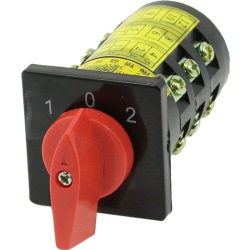 HZ5B-10/3 AC380V 3KW 10A 12 Screw Terminals Changeover Cam Switch