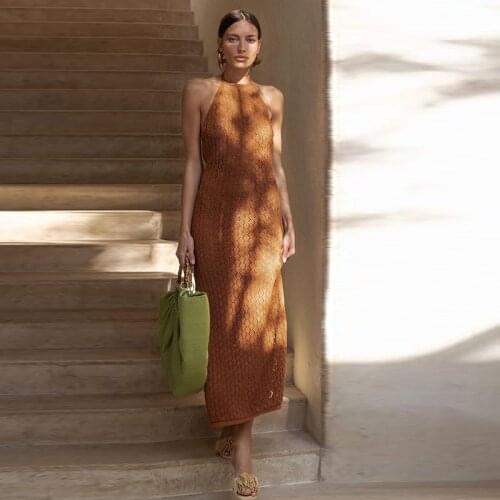 JNQHWH Fashionable Knitted Dresses