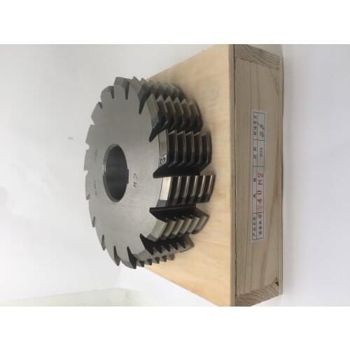 HSS M2 module2 Combined Gear Rack Milling Cutter D140 M2 20 6T inner hole 40