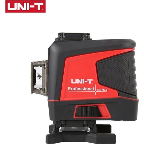 UNI-T LM575LD Laser Leveler 3D12 Lines Green Horizontal Vertical Laser Level Auto Self-Leveling Remote Control Indoor Outdoor