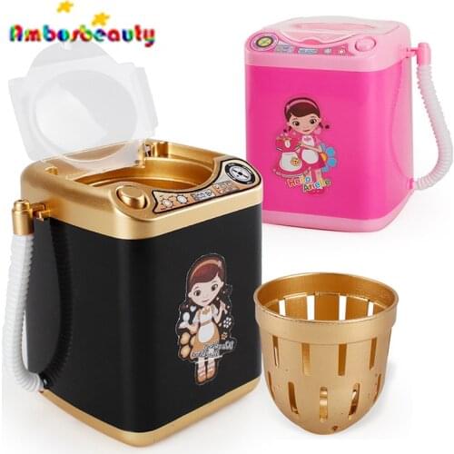 Mini Beauty Sponge Blender Washing Machine Electric Mink Eyelash Makeup Brushes Cleaning Tool