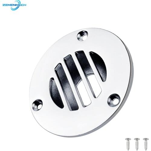 Marine Grade 316 Stainless Steel Cut Out Boat Floor Deck Drain for Boat Yacht Deck Drainage Hardware Replacement Accessories
