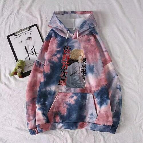 Men Tokyo Revengers Hoodie Pullovers Sweatshirts Anime Hip Hop Hoody Streetwear Tops