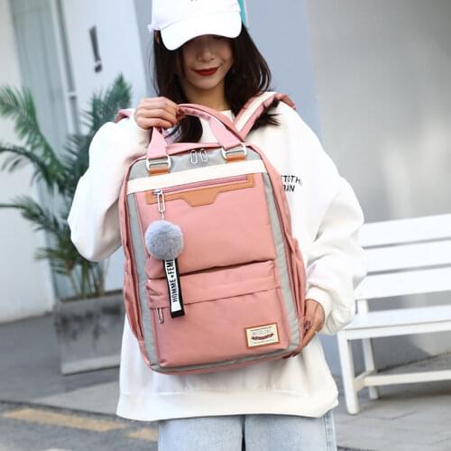 2021 New fashion cute Backpack Girls For Middle School Students Travel Shoulder Backpacks Kids Children Schoolbags Women Bag