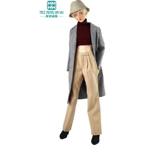 Doll clothes 68--75CM 1/3 DK BJD Dolls Toys Ball Jointed Doll Fashion coat, plaid skirt, sweater