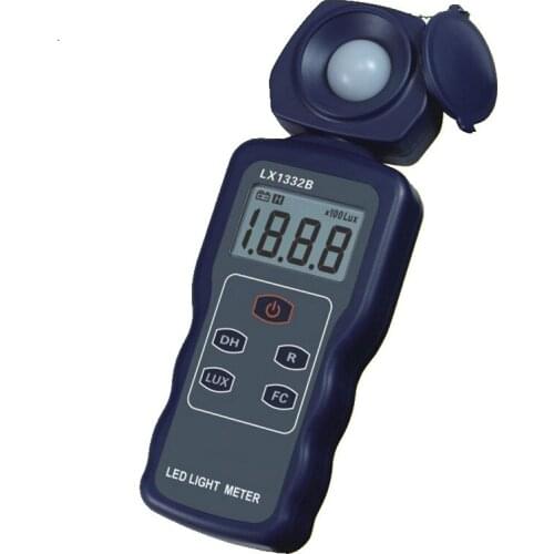 Professional LED Light Meter 0.1Lux-200000Lux 0.01FC-20000FC LCD LED Light Digital Lux Meter Filter Lense+Rotate Probe Luxmeter